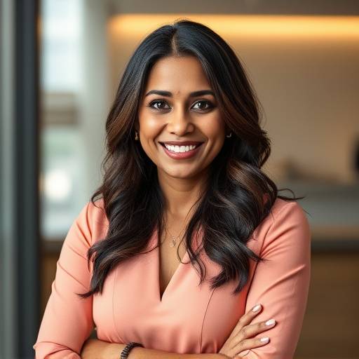 Photo of Anya Sharma, CEO of Local Lens